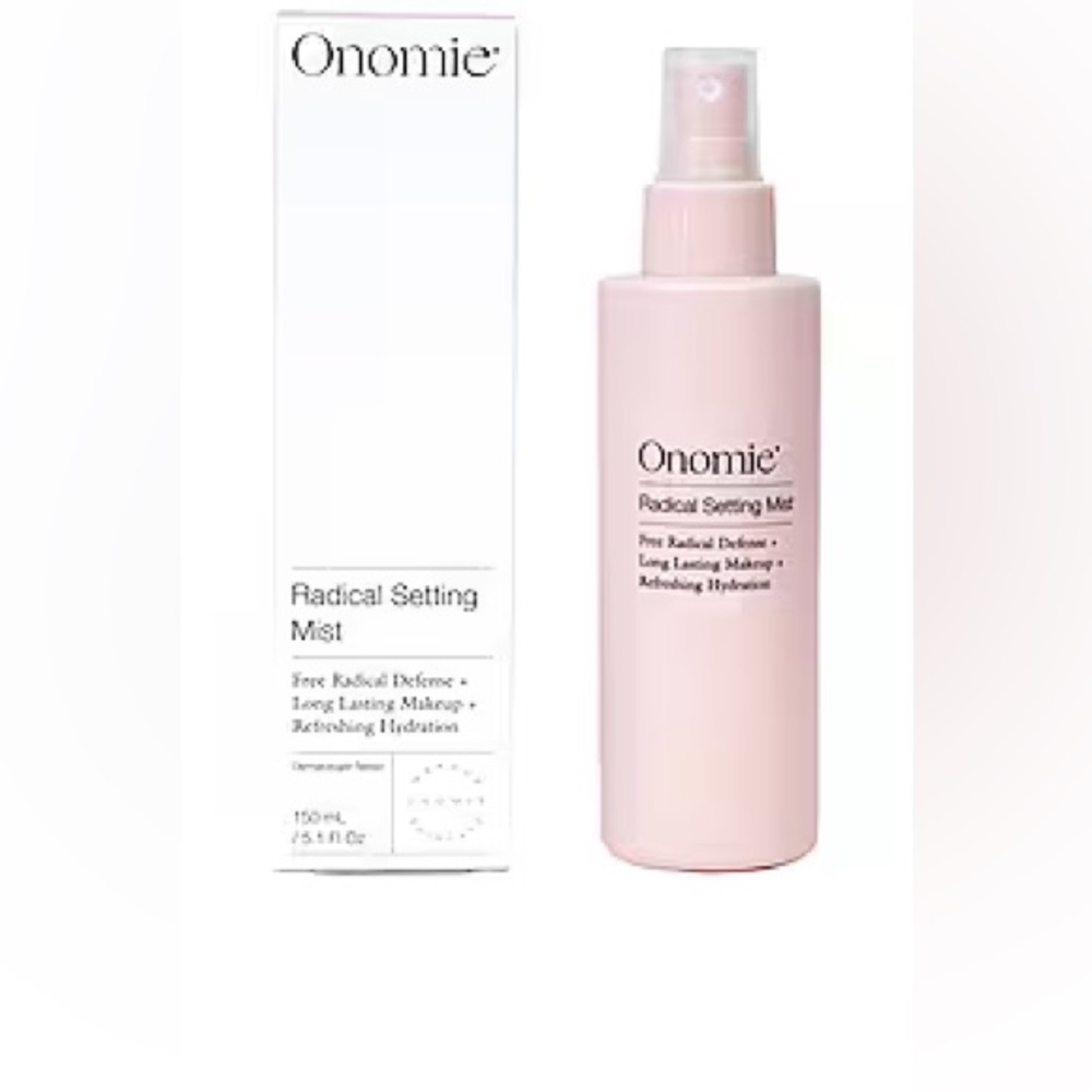 NEW Onomie Radical Setting Mist - use after makeup or on bare skin! Amazing!